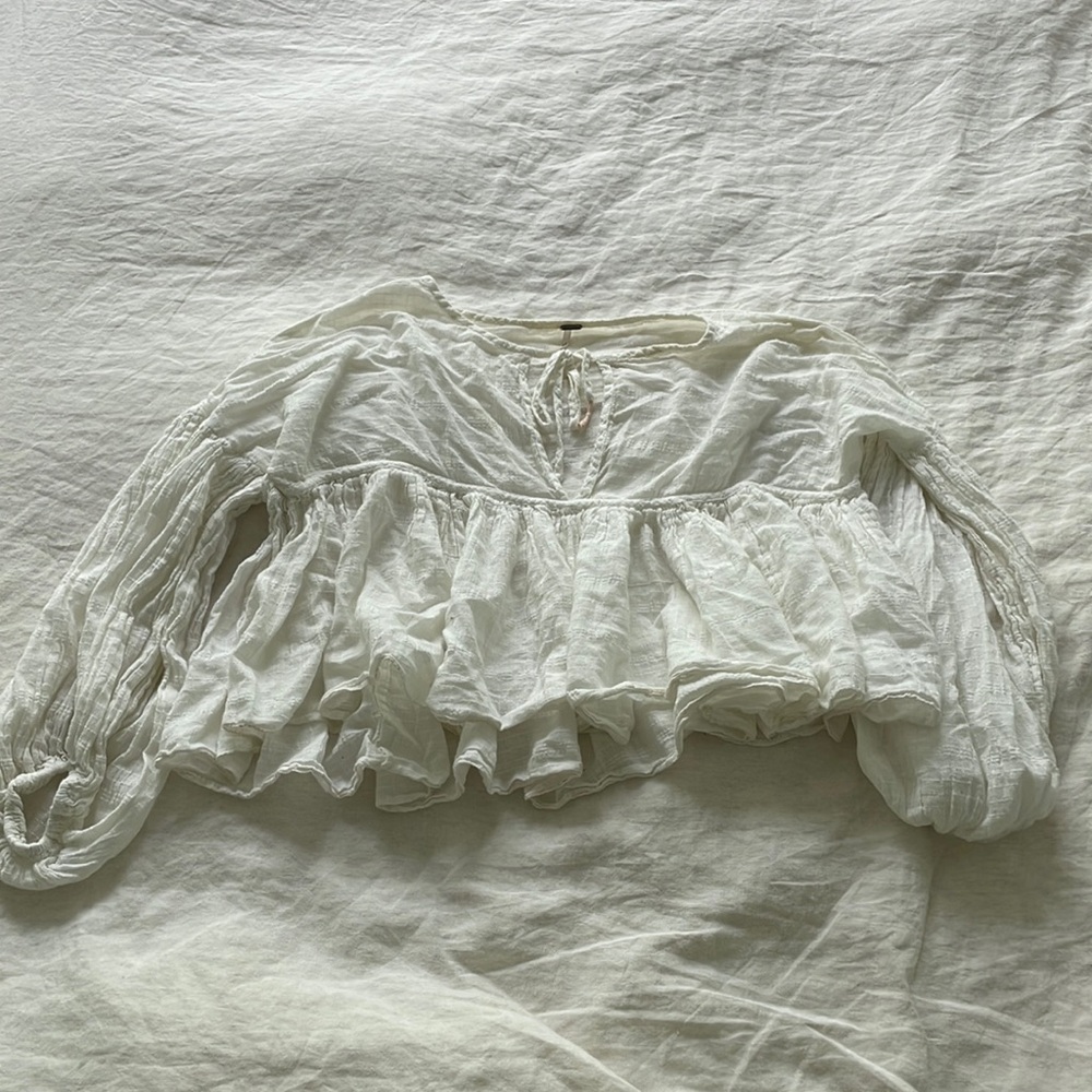 Free People white top